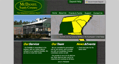 Desktop Screenshot of mcdanielsupplyco.net
